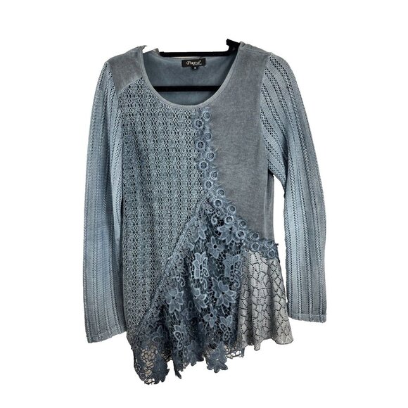 Papa Vancouver Y2K Fairy-Goth Long-Sleeved Top Womens Size M - Picture 1 of 12